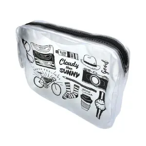 Túi Đựng Mỹ Phẩm Nhiều Màu, Cosmetic Zipper Pouch (23 x 17cm) - SYNAPSE